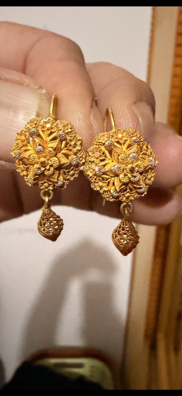 22K Gold Earrings