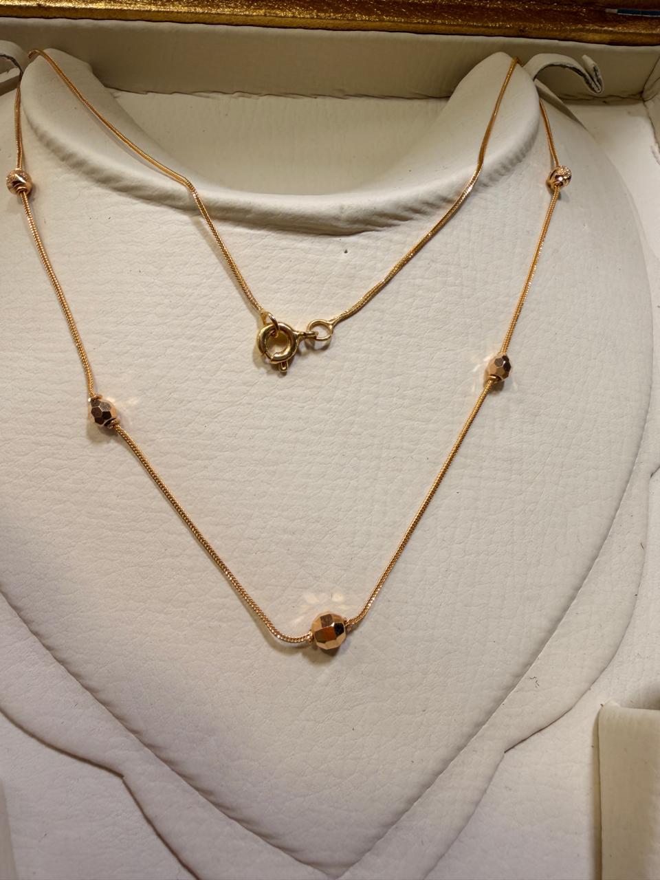 22K Gold Necklace Set